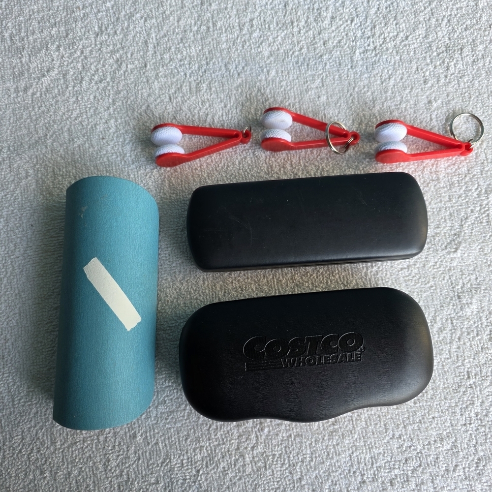 Costco Black Glasses Case Blue Case Lot Of 3 Cases